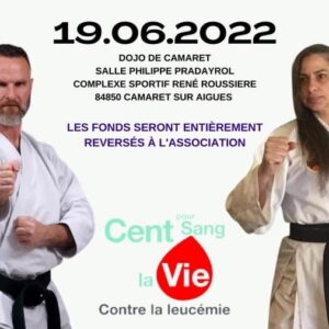 entrainement solidaire cent pour sang la vie