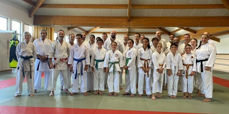entrainement solidaire karate