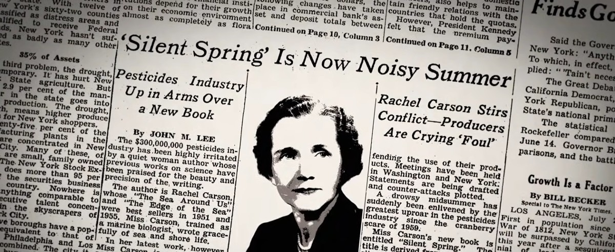 Méconnue, Rachel Carson a fait plier les lobbies des pesticides